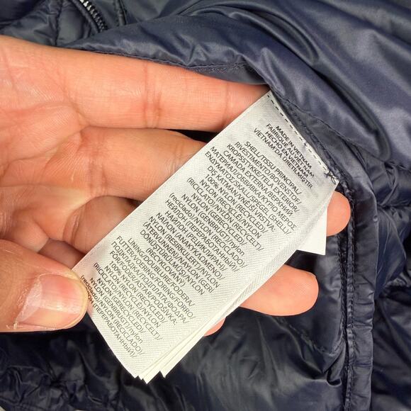 Polo Ralph Lauren Colden Packable Hooded Jacket Mens M Collection Navy Puffer - Picture 4 of 11